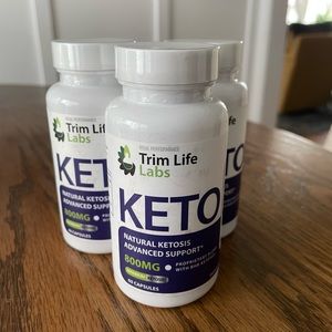 Trim Life Labs Keto Capsules (3) New Sealed Bottles